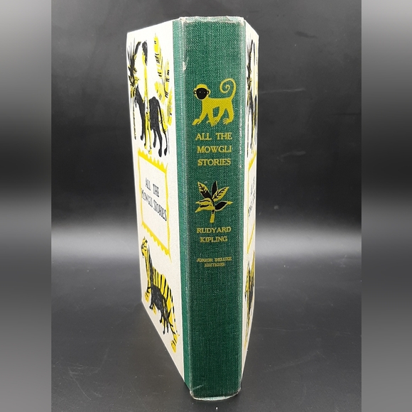All The Mowgli Stories by Rudyard Kipling 1895 Junior Deluxe Edition Hardcover - Picture 2 of 10